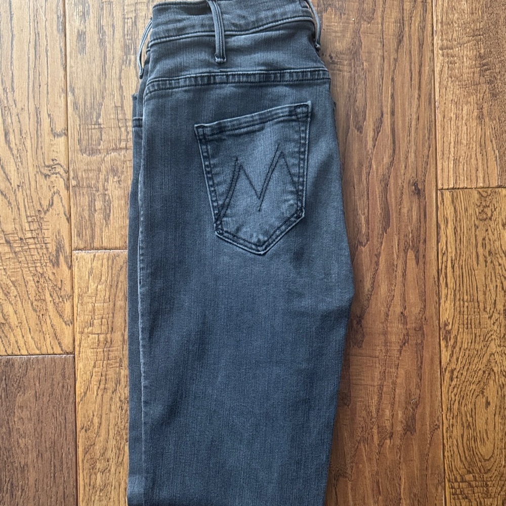 MOTHER Women's Gray Ankle Jeans